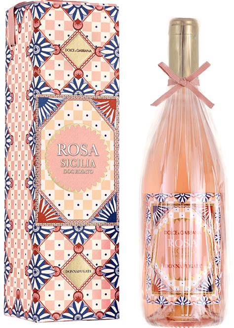 dolce gabbana blush wine - donnafugata etna wine.